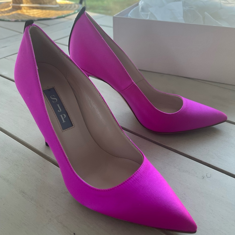 SJP by Sarah Jessica Parker Fuchsia Heels